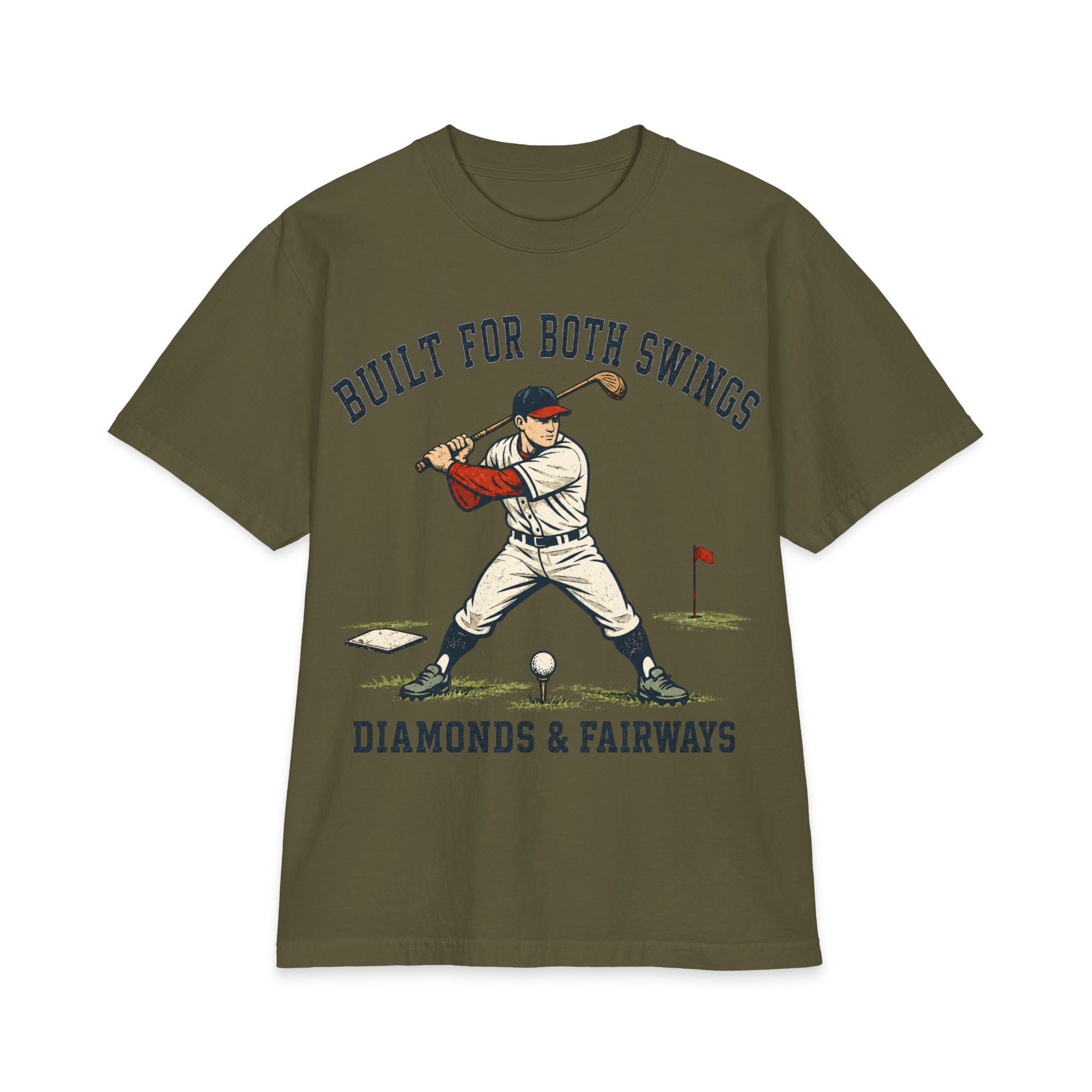 Baseball - Built for Both Swings (Oversized)