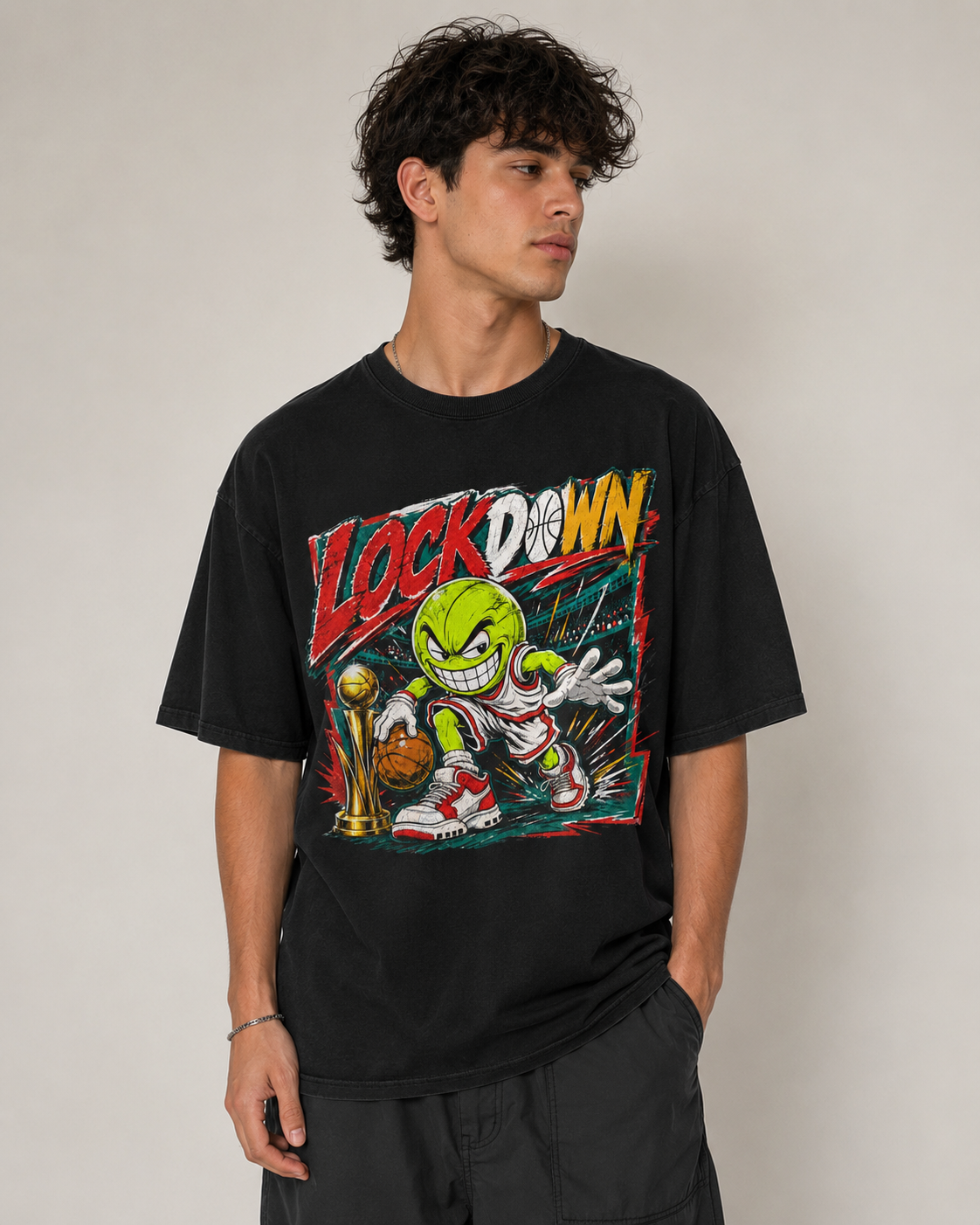 Basketball - Lock Down (Oversized)