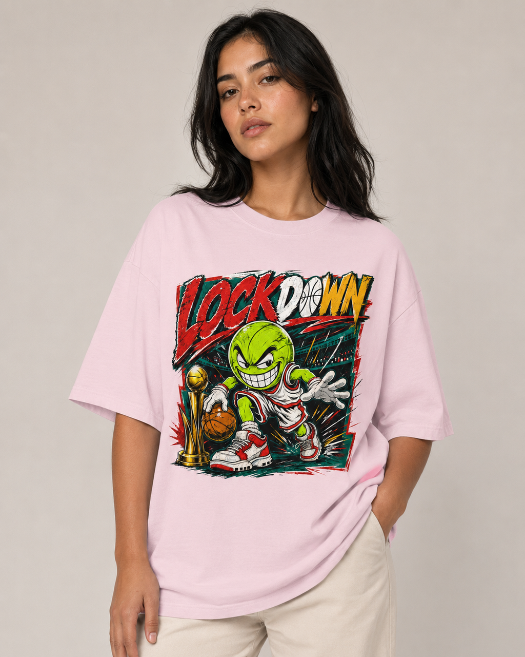 Basketball - Lock Down (Oversized)